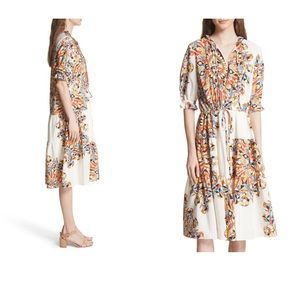 Tory Burch Silk Print Dress